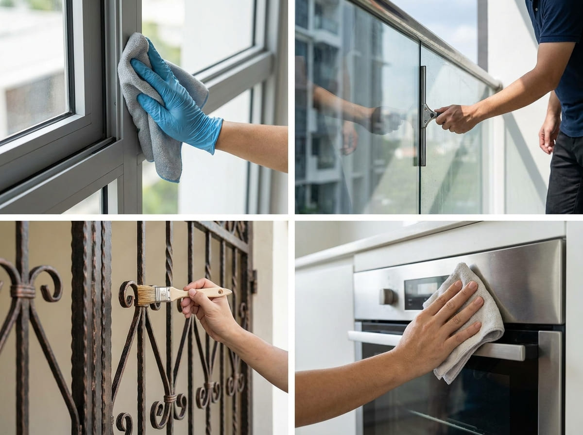 Tips Merawat Aluminium, Kaca, Besi, dan Stainless Steel agar Tetap Awet